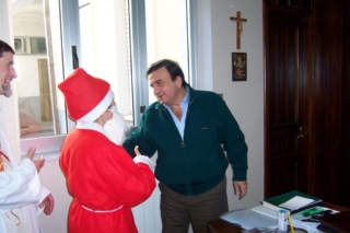 Natale 2005: Arriva Babbo Natale in Casa di Cura