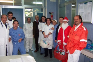 Natale 2005: Arriva Babbo Natale in Casa di Cura
