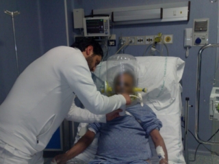 UTIC paziente in CPAP