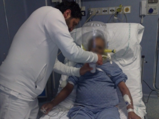 UTIC paziente in CPAP