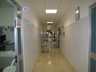 Cardiologia corridoio Reparto